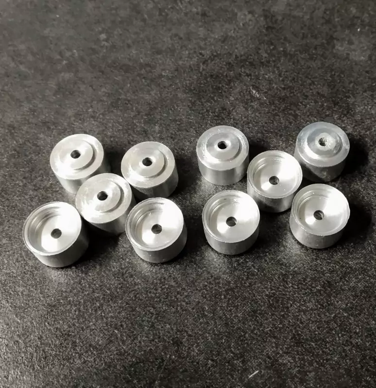 DÉSTOCKAGE - 10 Jantes en aluminium Ø11.20mm X 7.60 mm