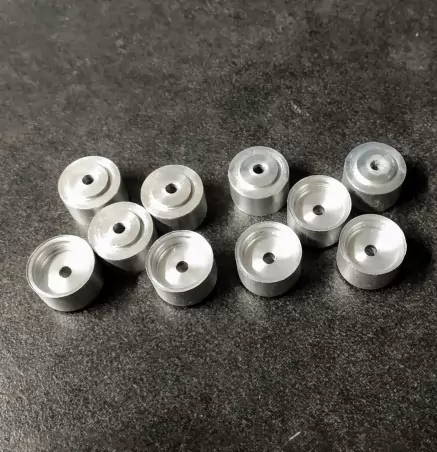 DÉSTOCKAGE - 10 Jantes en aluminium Ø11.20mm X 7.60 mm