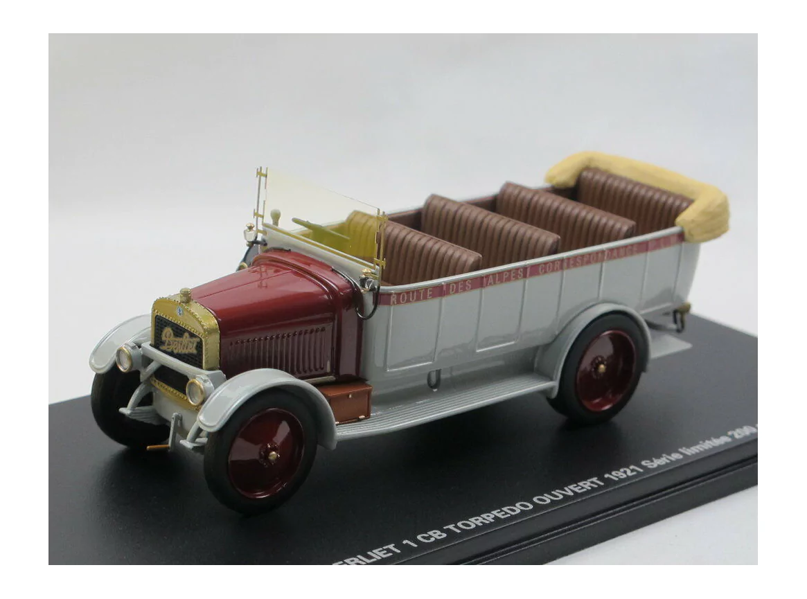 Martketplace : Berliet 1 CB Autocar Torpédo 1921 - PERFEX - 1:43 |P...