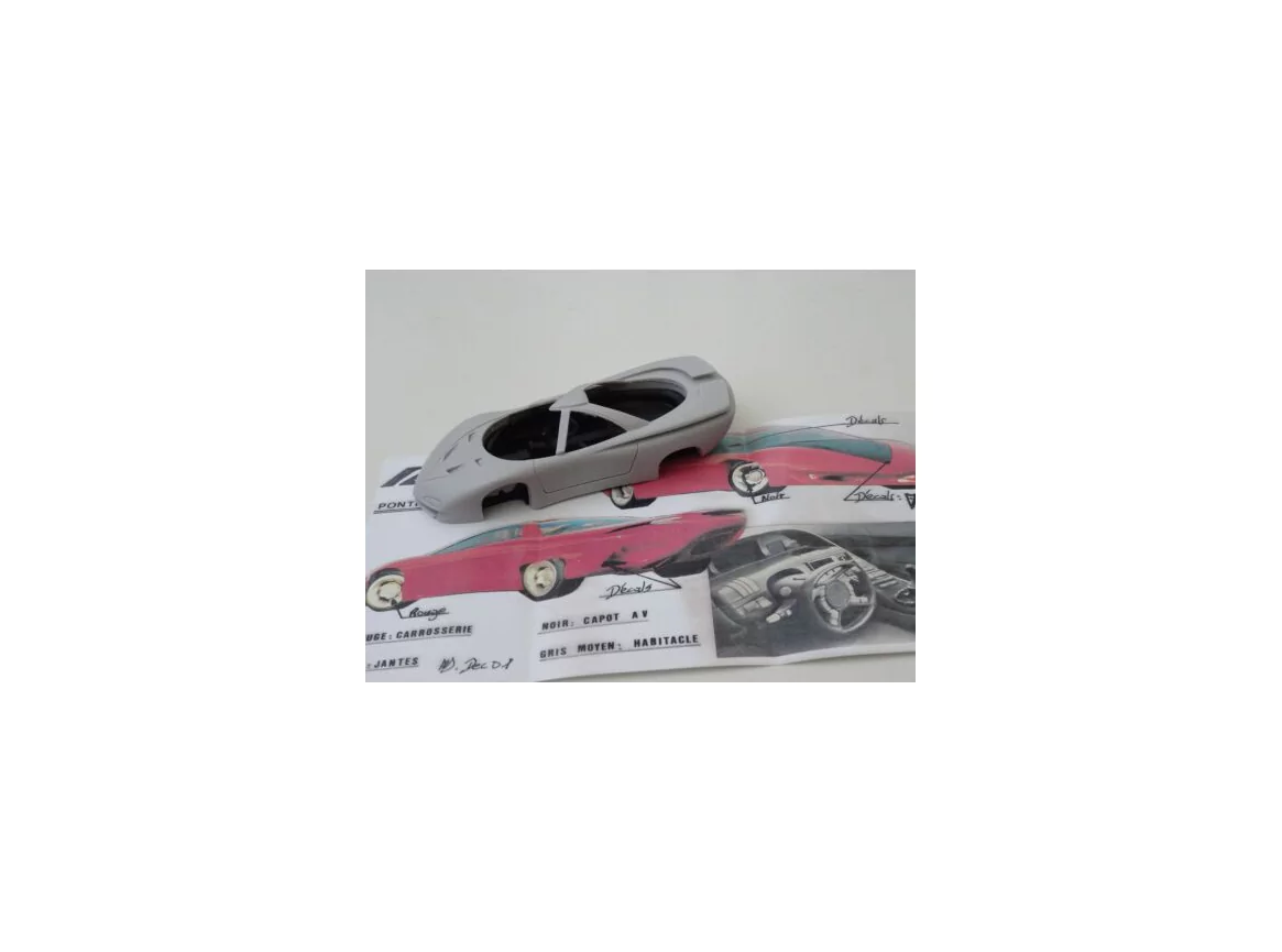 Marketplace : ALEZAN MODELS 1/43 PONTIAC BANSHEE CONCEPT 1988 - ALEZAN  - 1:43