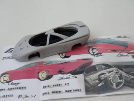 Marketplace : ALEZAN MODELS 1/43 PONTIAC BANSHEE CONCEPT 1988 - ALEZAN  - 1:43