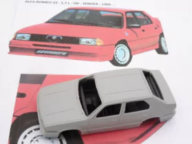 Marketplace : ALEZAN MODELS KIT 1/43 ALFA ROMEO 33 1,7 L QV ZENDER 1989 - ALEZAN  - 1:43