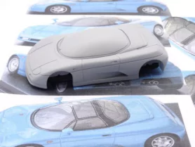 Marketplace : ALEZAN MODELS KIT 1/43 DE TOMASO GUARA MAQUETTE PRESENTATION 1994 - ALEZAN  - 1:43
