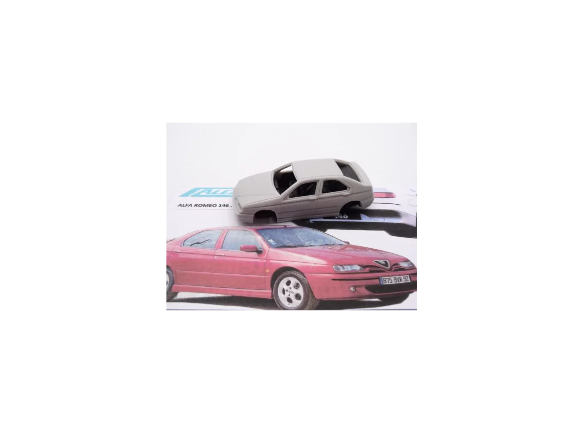 Marketplace : ALEZAN MODELS KIT 1/43 ALFA ROMEO 146 TI 2000 - ALEZAN  - 1:43