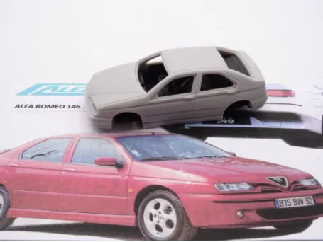 Marketplace : ALEZAN MODELS KIT 1/43 ALFA ROMEO 146 TI 2000 - ALEZAN  - 1:43