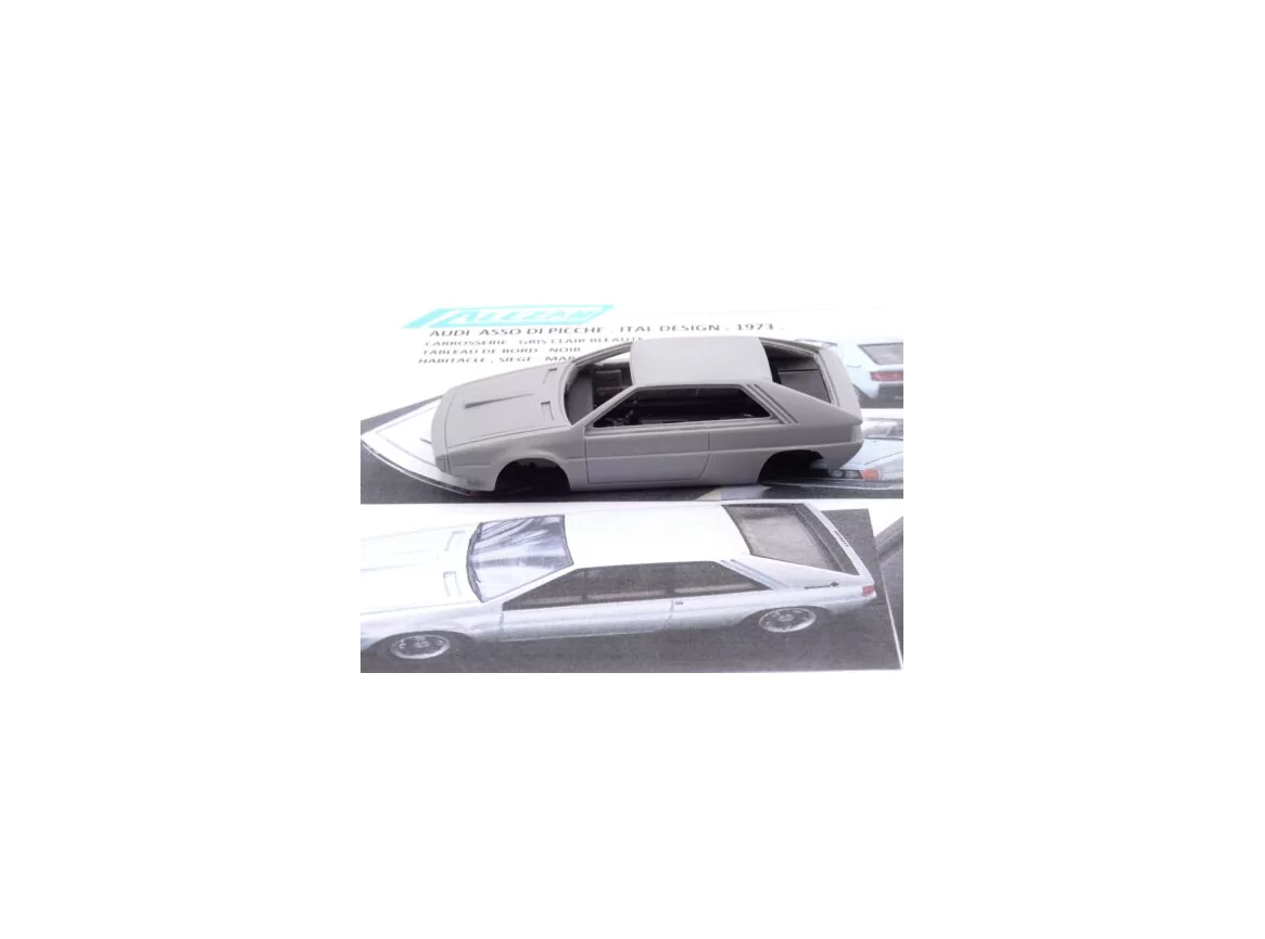 Marketplace : ALEZAN MODELS KIT 1/43 AUDI ASSO DI PICCHE CONCEPT ITAL DESIGN 1973 - ALEZAN  - 1:43