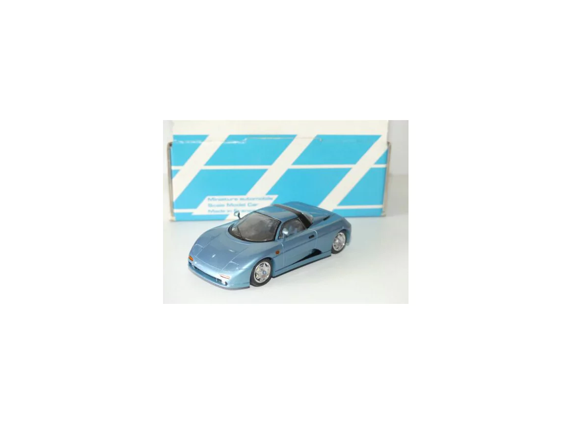 Marketplace : DE TOMASO GUARA COUPE 1994 Bleu KIT Monté ALEZAN 1:43 imperfection - ALEZAN  - 1:43