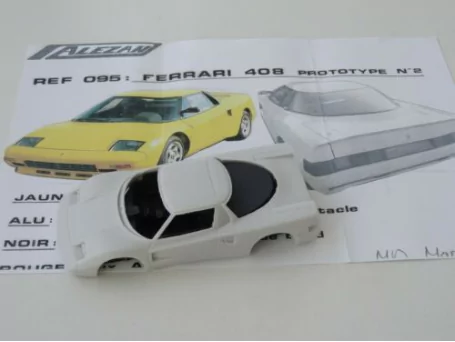 Marketplace : ALEZAN MODELS KIT 1/43 FERRARI 408 PROTOTYPE N°2 1989 - ALEZAN  - 1:43