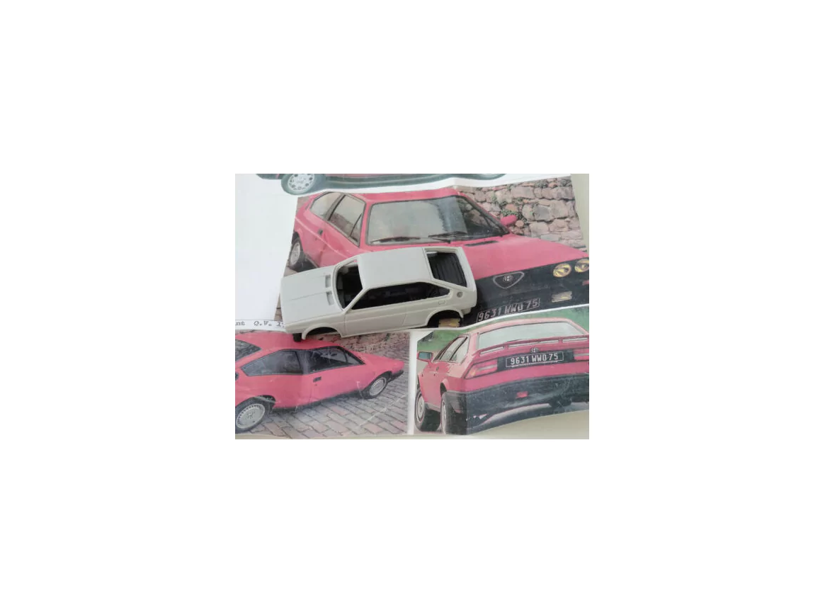 Marketplace : ALEZAN MODELS 1/43 ALFA ROMEO SPRINT QV 1,7L 1987 - ALEZAN  - 1:43