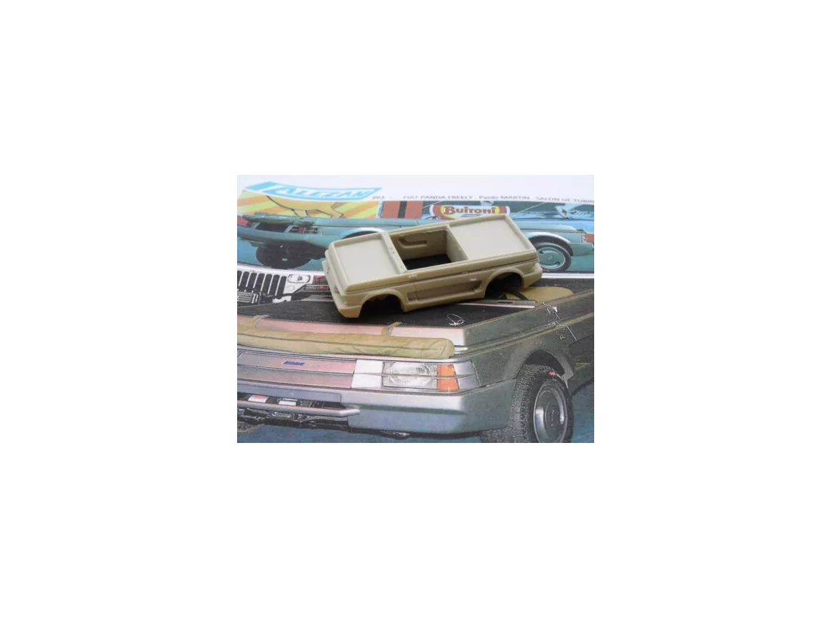 Marketplace : ALEZAN MODELS KIT 1/43 FIAT PANDA FREELY .CONCEPT CAR P MARTIN 1988 - ALEZAN  - 1:43