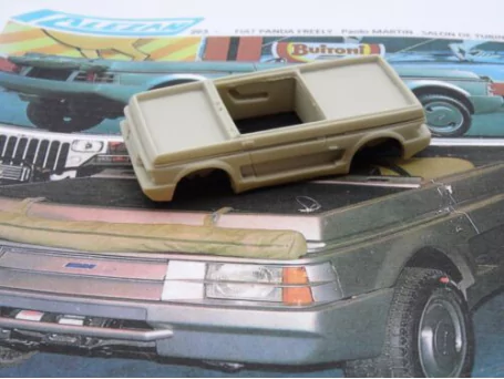 Marketplace : ALEZAN MODELS KIT 1/43 FIAT PANDA FREELY .CONCEPT CAR P MARTIN 1988 - ALEZAN  - 1:43