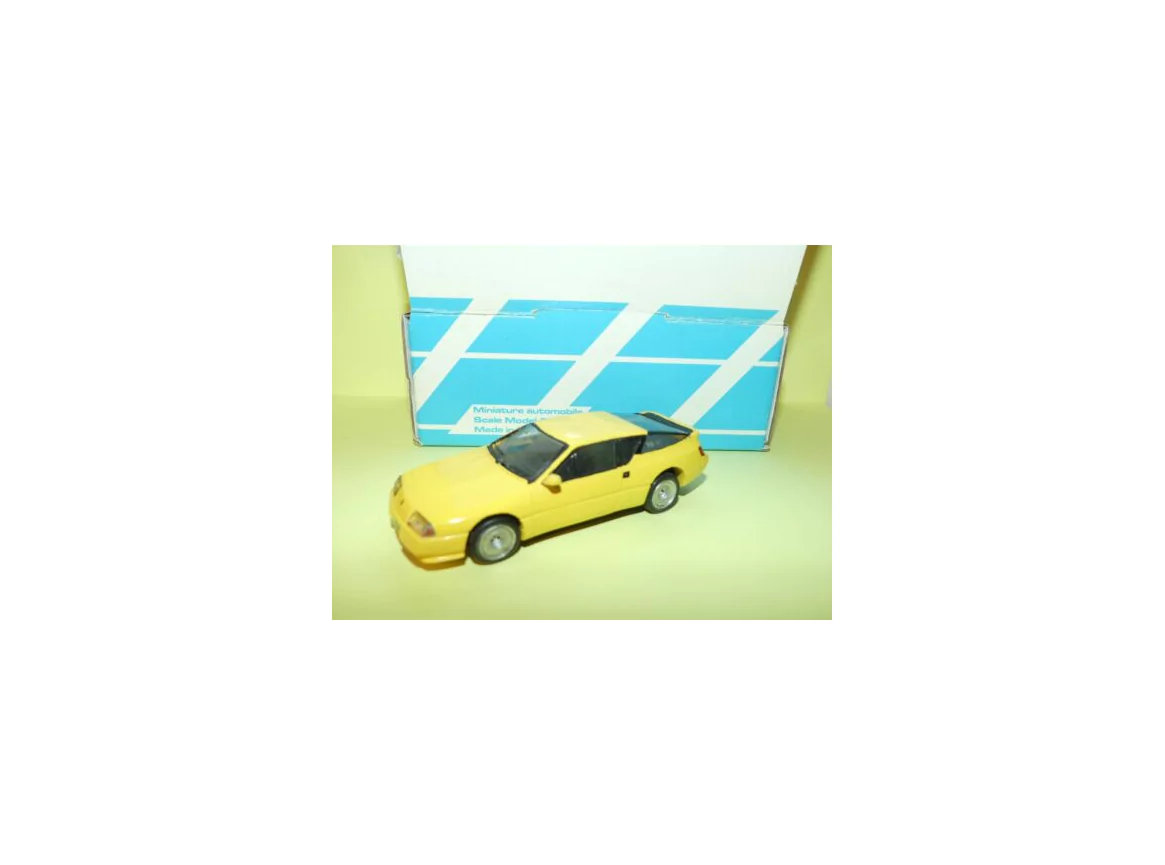 Marketplace : RENAULT ALPINE V6 GT 1985 Jaune KIT ALEZAN 1:43 - ALEZAN  - 1:43