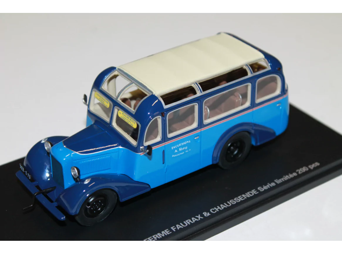 Marketplace : Unic L20 Autobus Faurax & Chaussende 1937 - PERFEX - ...