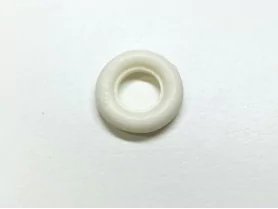 4 pneus ø18mm lisse - Marqué SOLIDO - Série Junior - Blanc