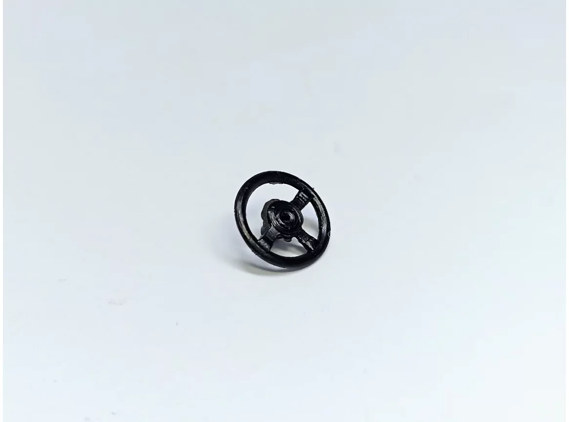 Volant 3 branches - ø8.50 mm - Noir
