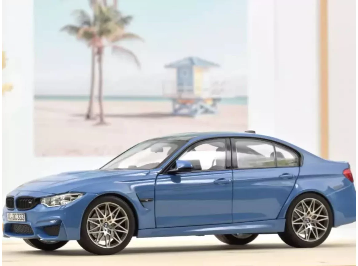 Marketplace - BMW M3 Competition 2017 Bleu métallisé - Norev - 1:18