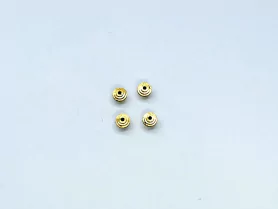 4 moyeux ø4 mm - Laiton - CPC Production