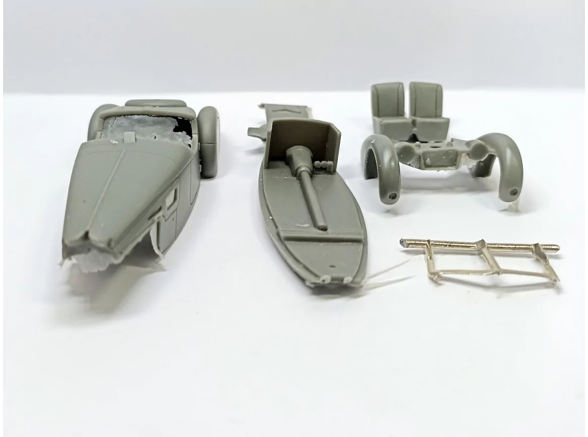 Carrosserie - BUGATTI T57sc CORSICA Colonel Giles - Résine - 1:43