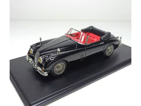 JAGUAR XK 150 Cabriolet 1958 - Noir - TWINCAM - 1:43 |Pièces et kit...