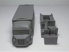 Incomplet : Kit Citroën HY Rallongé Neba - Résine - 1:43