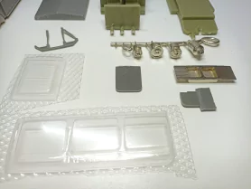 Incomplet : Kit Citroën HY Rallongé Neba - Résine - 1:43