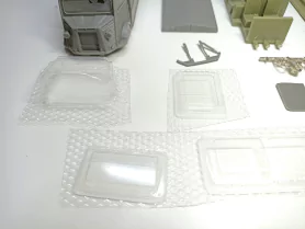 Incomplet : Kit Citroën HY Rallongé Neba - Résine - 1:43