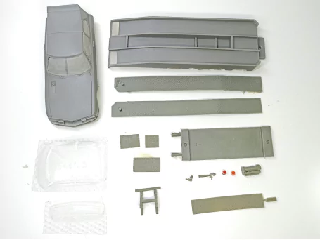 Incomplet : Kit CITROËN SM Tissier Porte Auto - Résine - 1:43 |Pièc...