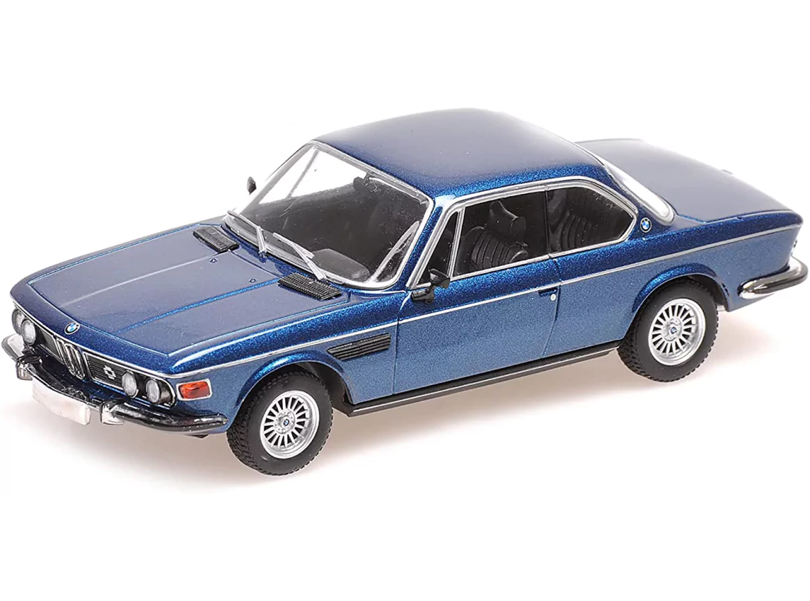 Marketplace : BMW 3.0 CS Blue Metallic 1968 - MINICHAMPS - 1:43