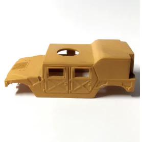Carrosserie en résine - HUMMER version militaire - Ech 1:43
