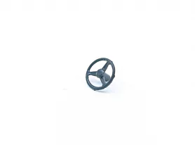 Volant 3 branches ø10mm - White Metal - Noir - 1:43