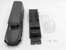 Carrosserie : Citroën DS Fourgon Tissier - Résine - 1:43