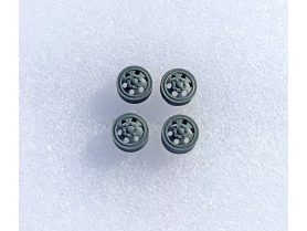 4 Jantes Camion ø12.20 mm - Résine 3D - 1:43