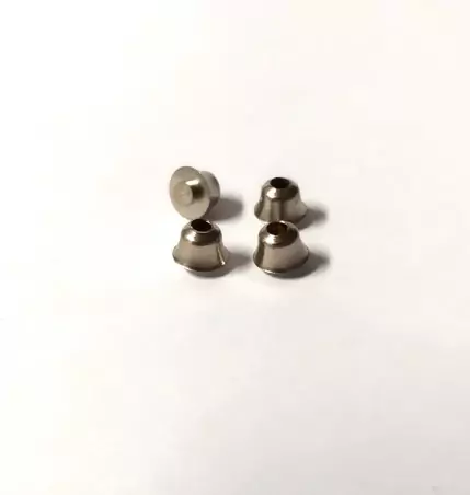 Embase ø4.30 mm en laiton nickelée  - Ech. 1:43 - X4