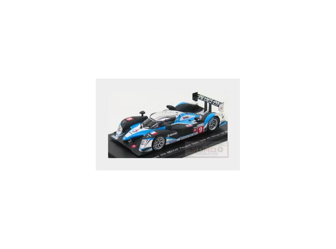 PEUGEOT 908 HDI FAP n°9 Winner Le Mans 2009 Brabham Gene Wurz