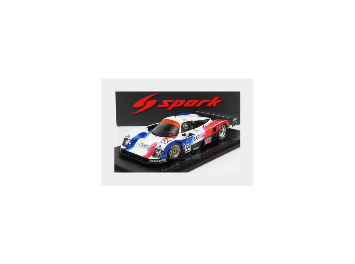 Courage Cougar C28Lm 3.0L n°55 Le Mans 1992 Robert Fabre Brand