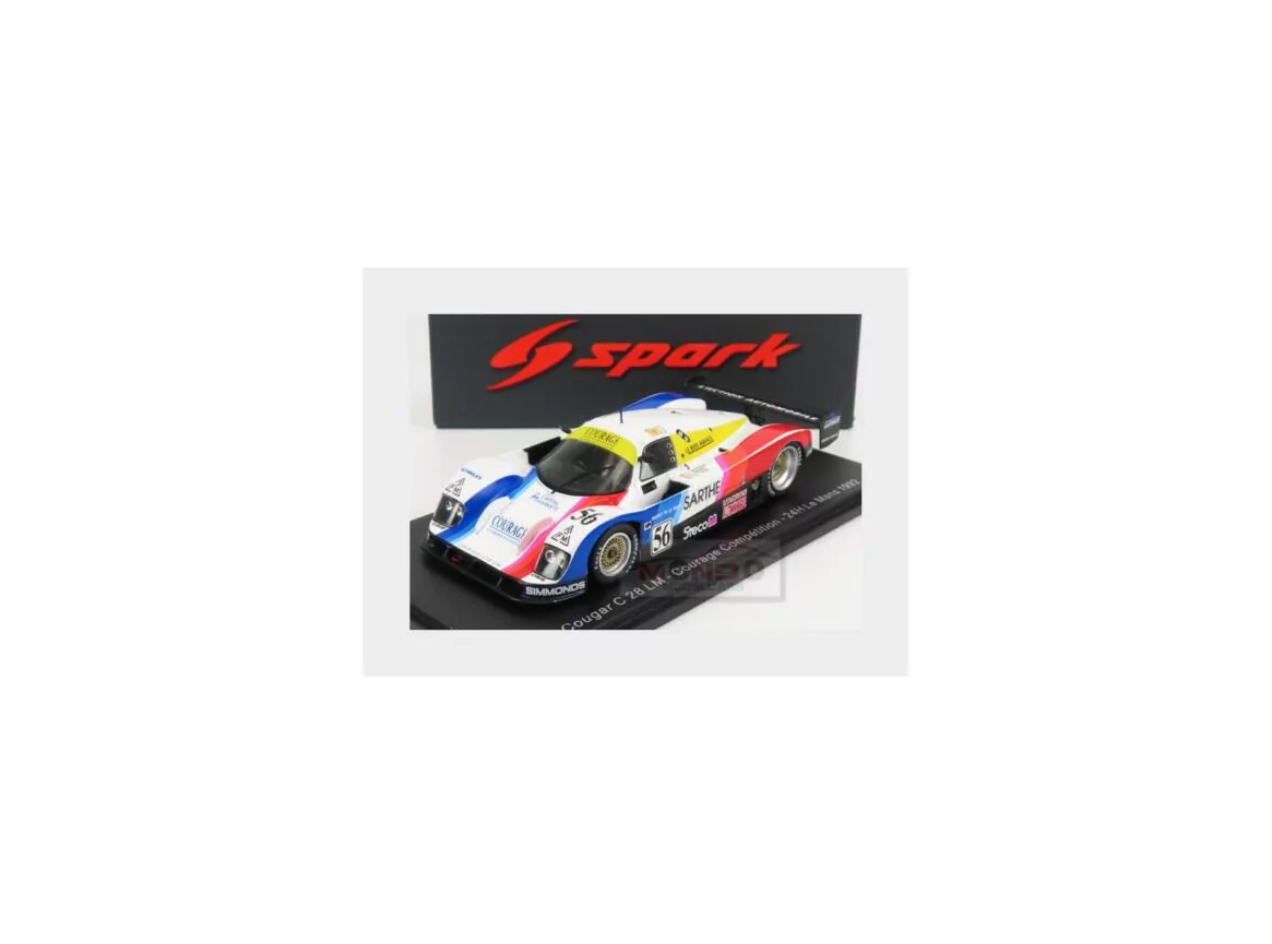 Courage Cougar C28Lm 3.0L n°56 Le Mans 1992 Morin Saldana Yvon
