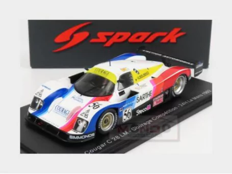 Courage Cougar C28Lm 3.0L n°56 Le Mans 1992 Morin Saldana Yvon