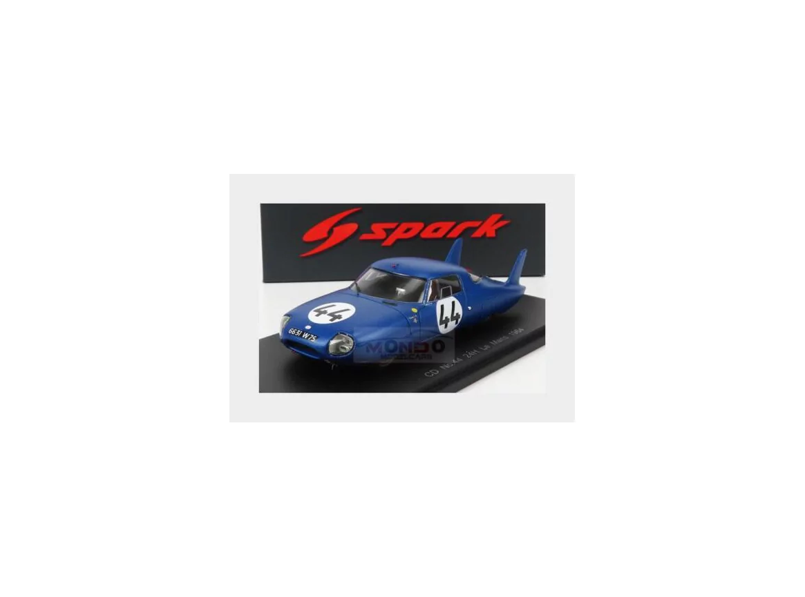 Panhard Cd 848Cc n°44 24H Le Mans 1964 A.Bertaut A.Guilhaudin