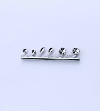 Lot de phares 3 tailles en white metal - Ech 1:43