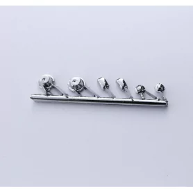Lot de phares 3 tailles en white metal - Ech 1:43