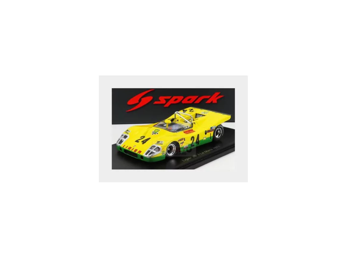 Ligier Js3 3.0L V8 n°24 24H Le Mans 1971 G.Ligier P.Depailler