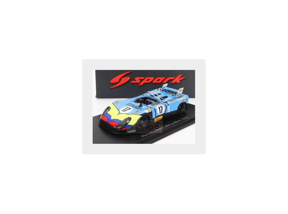 Porsche 908/2 Flunder n°17 24H Le Mans 1974 Merello Ortega