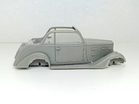 Carrosserie : Peugeot 401 D Coach Décapotable - Résine - 1:43