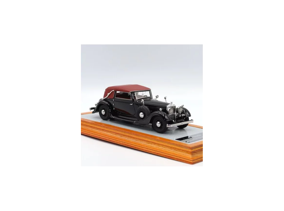 Marketplace - Horch 780 Sport Cabriolet 1933 Black Closed Car - Ilario - 1/43