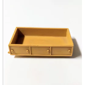 Caisse en résine - 58 X 37 mm - Ech 1:43