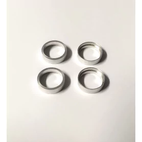 4 Jantes creuses en aluminium - Ø12.50 mm - CPC Production