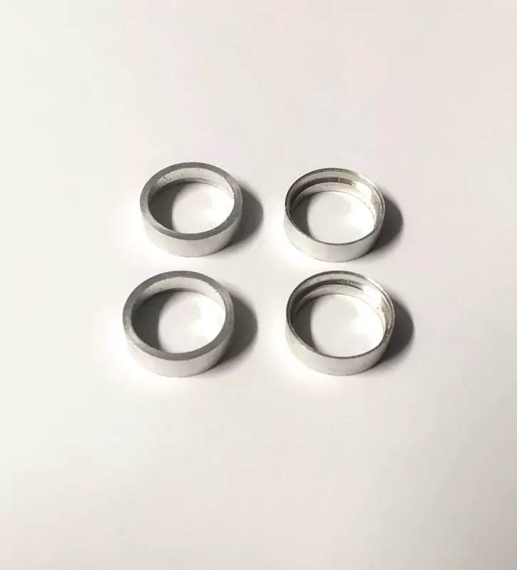 4 Jantes creuses en aluminium - Ø12.50 mm - CPC Production