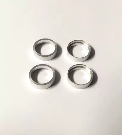 4 Jantes creuses en aluminium - Ø12.50 mm - CPC Production
