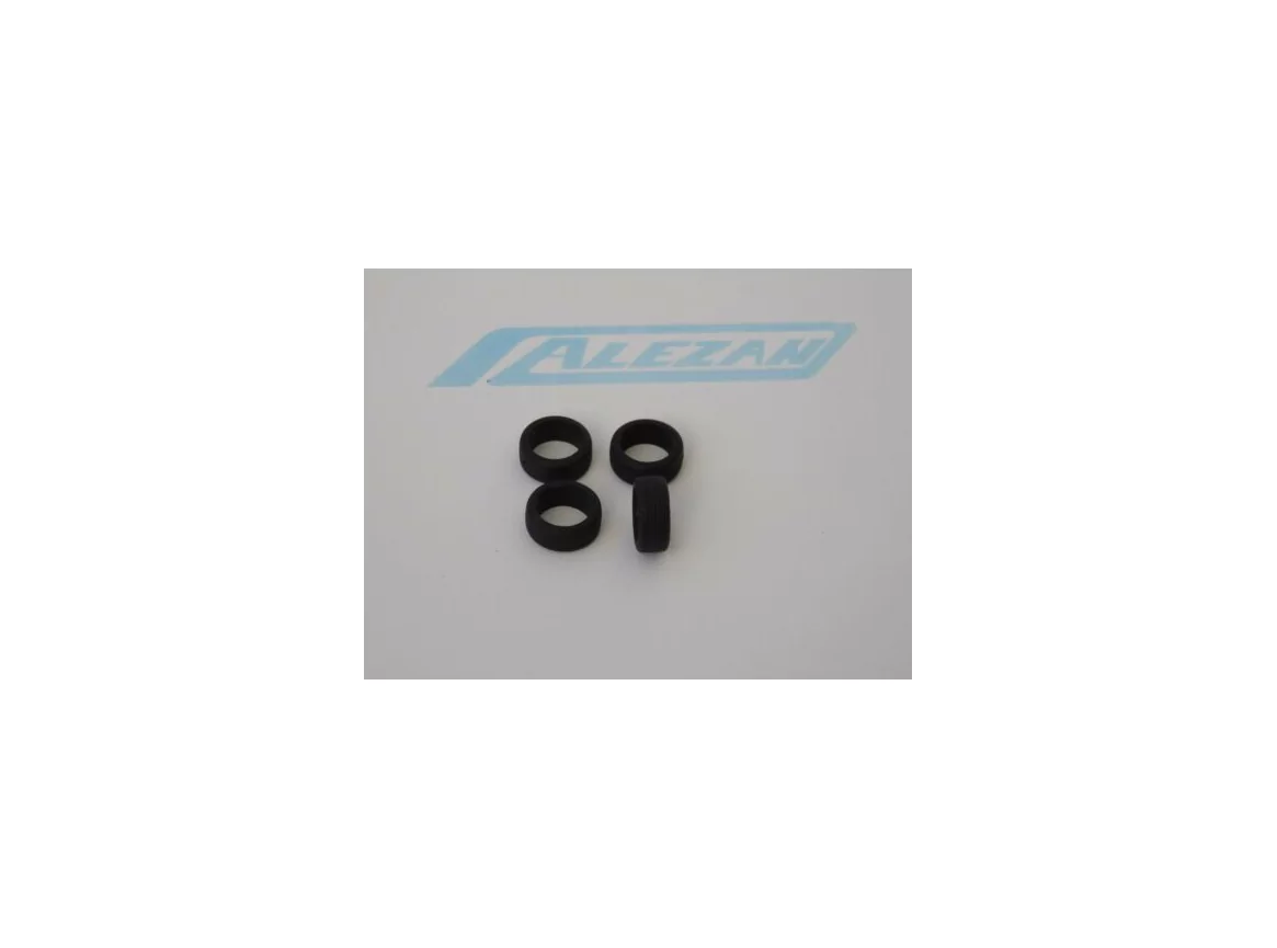 Marketplace - SET 4 PNEUS SOUPLES DIAMETRE 12,5 mm REF 55ALEZAN – 1:43