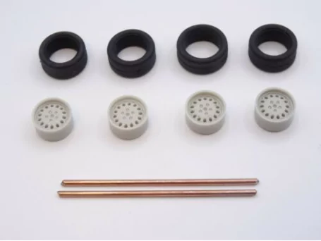 Marketplace - SET 4 ROUES ALFA ROMEO GTV 916 ALFA ROMEO 164ALEZAN – 1:43